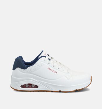 Skechers Low Sneakers Zwart/Wit/Blauw/Groen