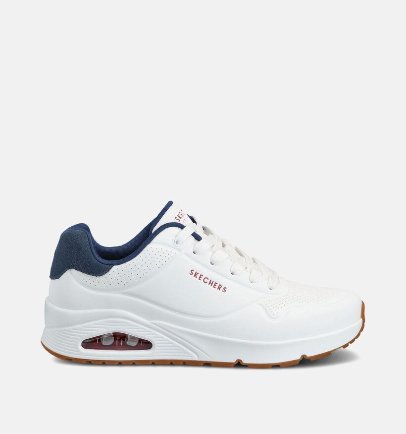 Skechers Uno Suited On Air Witte Sneakers voor heren (371066) - geschikt voor steunzolen