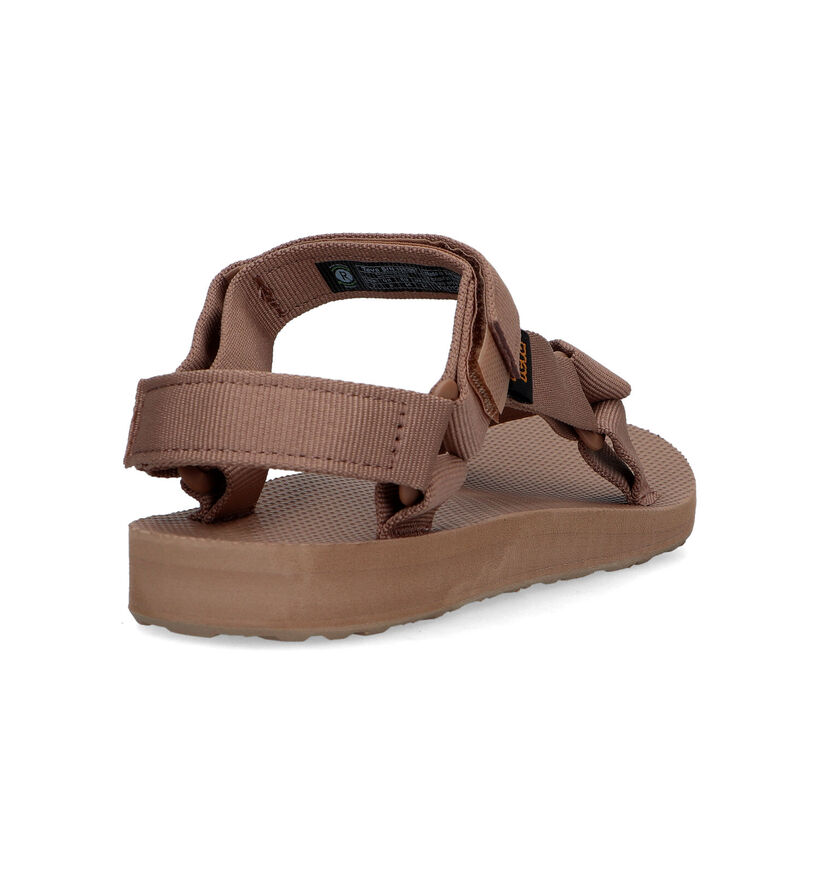 Teva Original Universal Sandales en Vert en textile (326093)