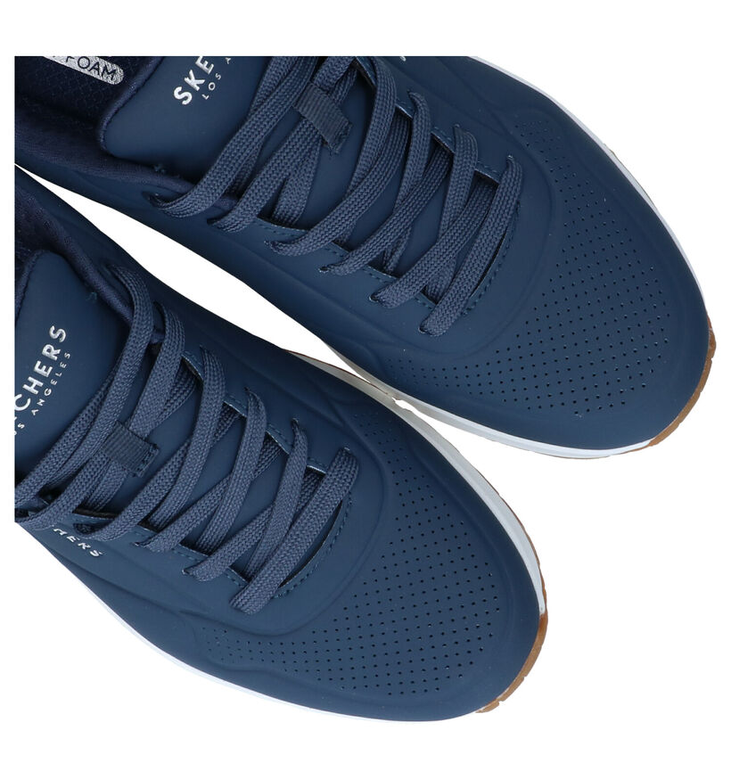 Skechers Uno Stand On Air Zwarte Sneakers voor heren (359746)