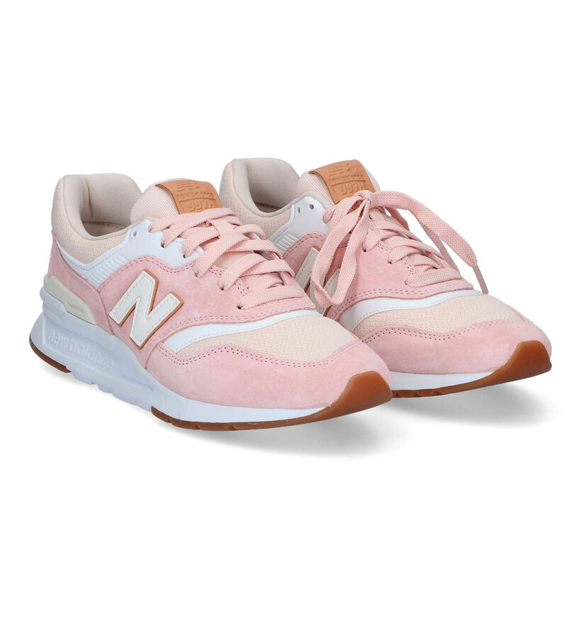 New Balance CW997 Baskets en Gris en simili cuir (301912)