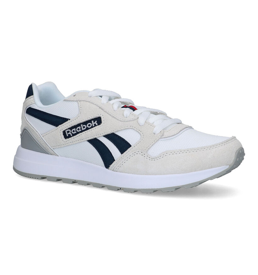 Reebok GL 1000 Baskets en Blanc pour hommes (318941)