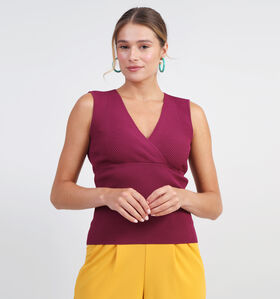 comma Fuchsia Top (327352)