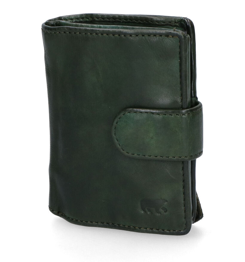Bear Design Porte-cartes en Noir pour hommes (350748)