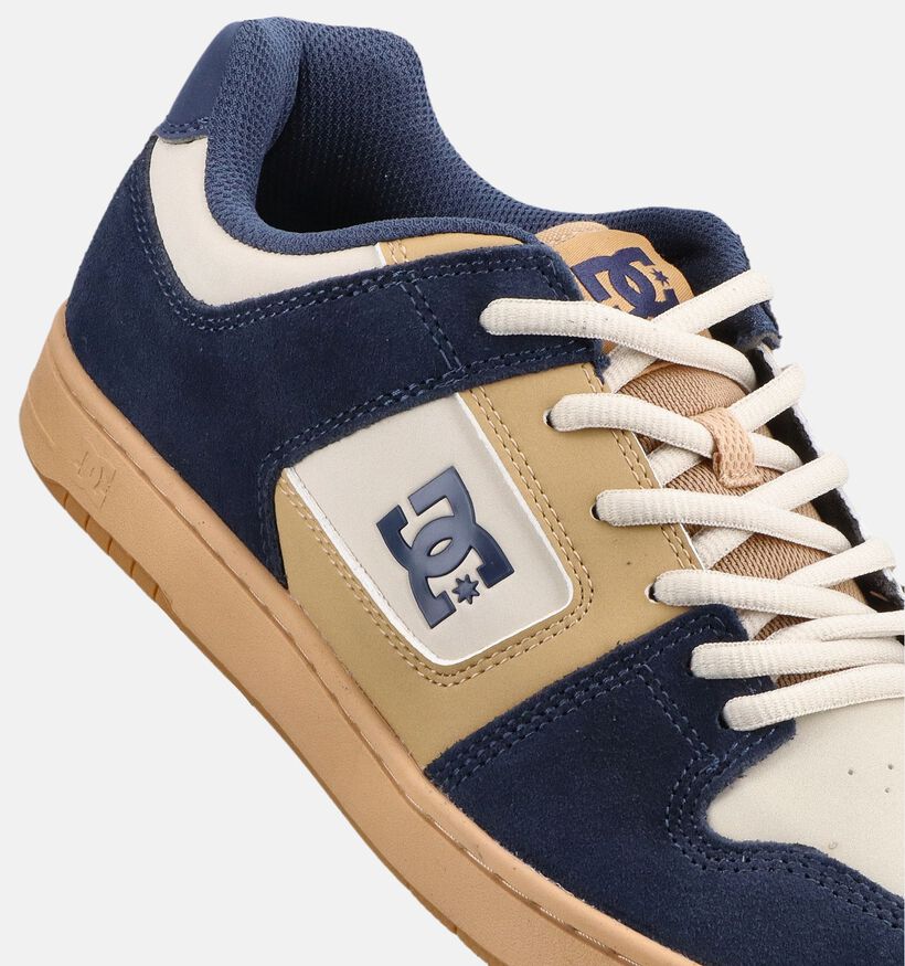 DC Shoes Manteca 4 Baskets basses en Bleu/Multi pour hommes (376762)