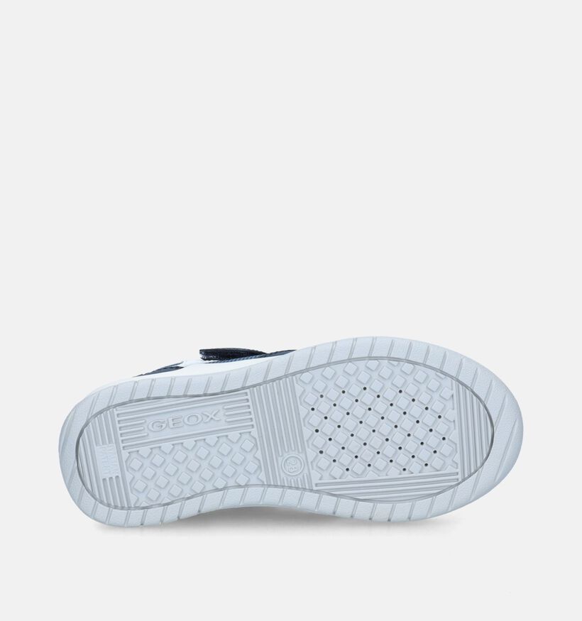 Geox Grijs/Zwarte Sneakers voor jongens (360383) - geschikt voor steunzolen