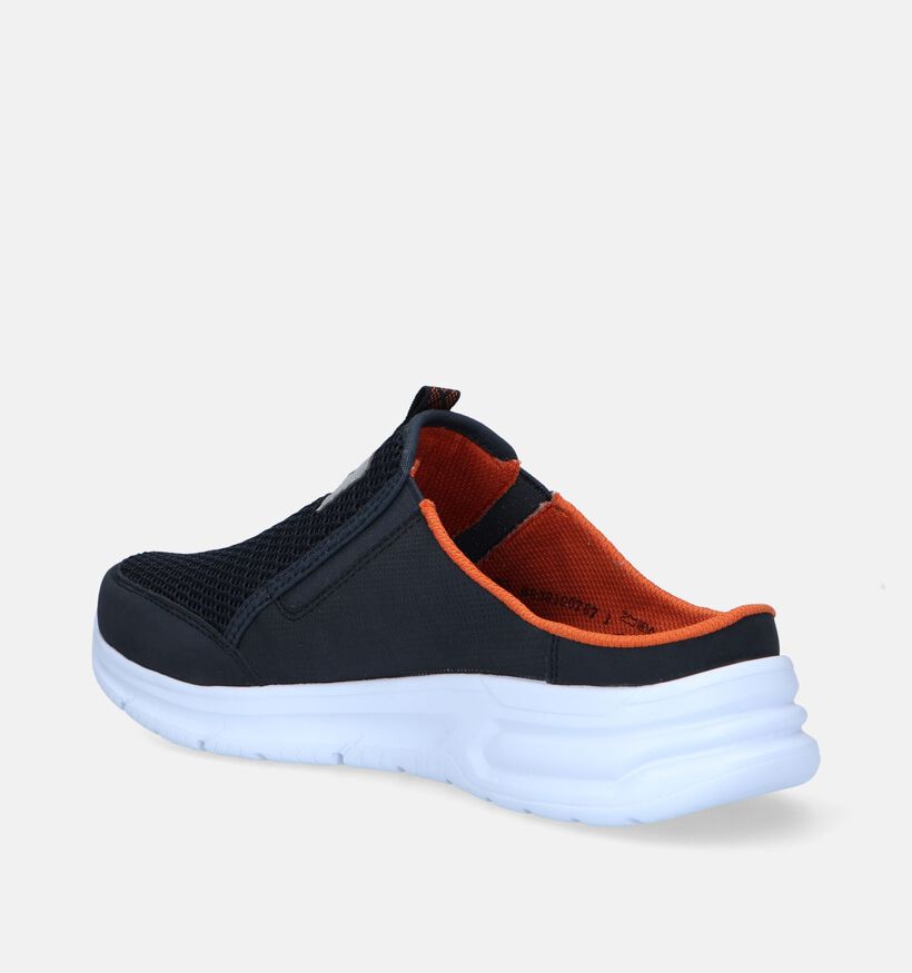 Rieker Nu-pieds casual en Bleu foncé pour hommes (339183)