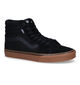 Vans Filmore Hi Zwarte Sneakers in daim (321111)