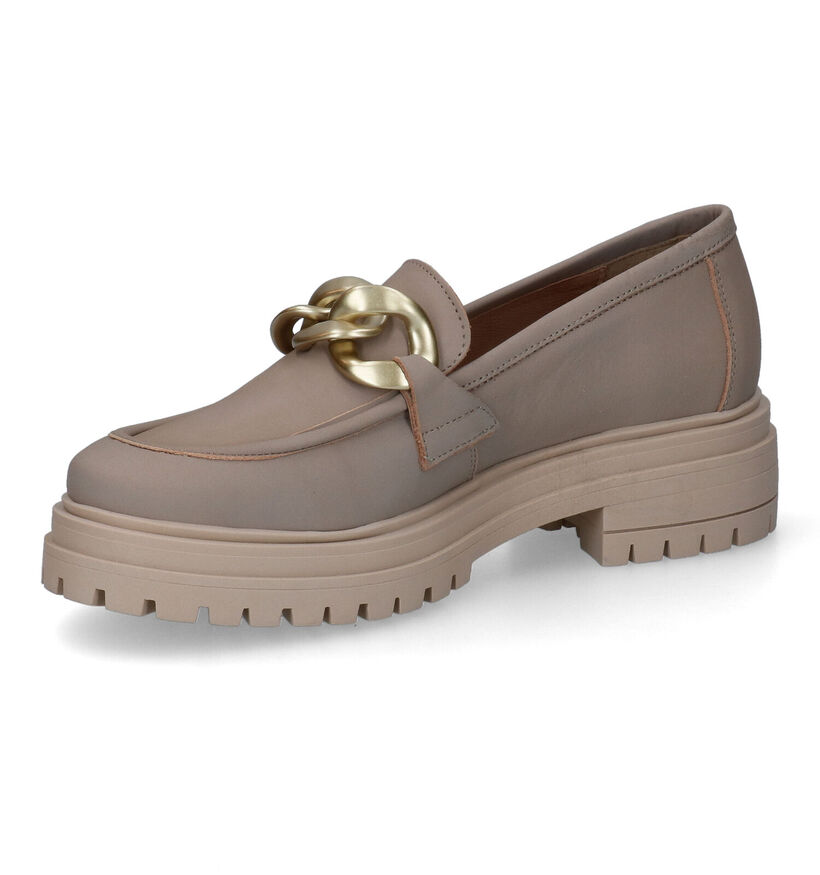 Sweet Lemon Bouleau Mocassins en Taupe pour femmes (309212)