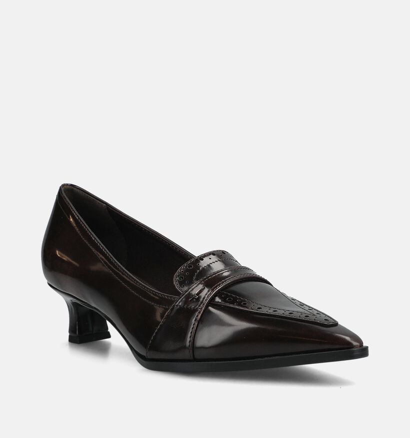 Tamaris Donkerbruine Kitten Heels voor dames (376750)