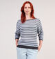 Expresso Blauwe Gebreide Trui voor dames (359604)