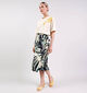 Vila Viryn Zoa Blauwe/Multi Midi-Jurk voor dames (369473)