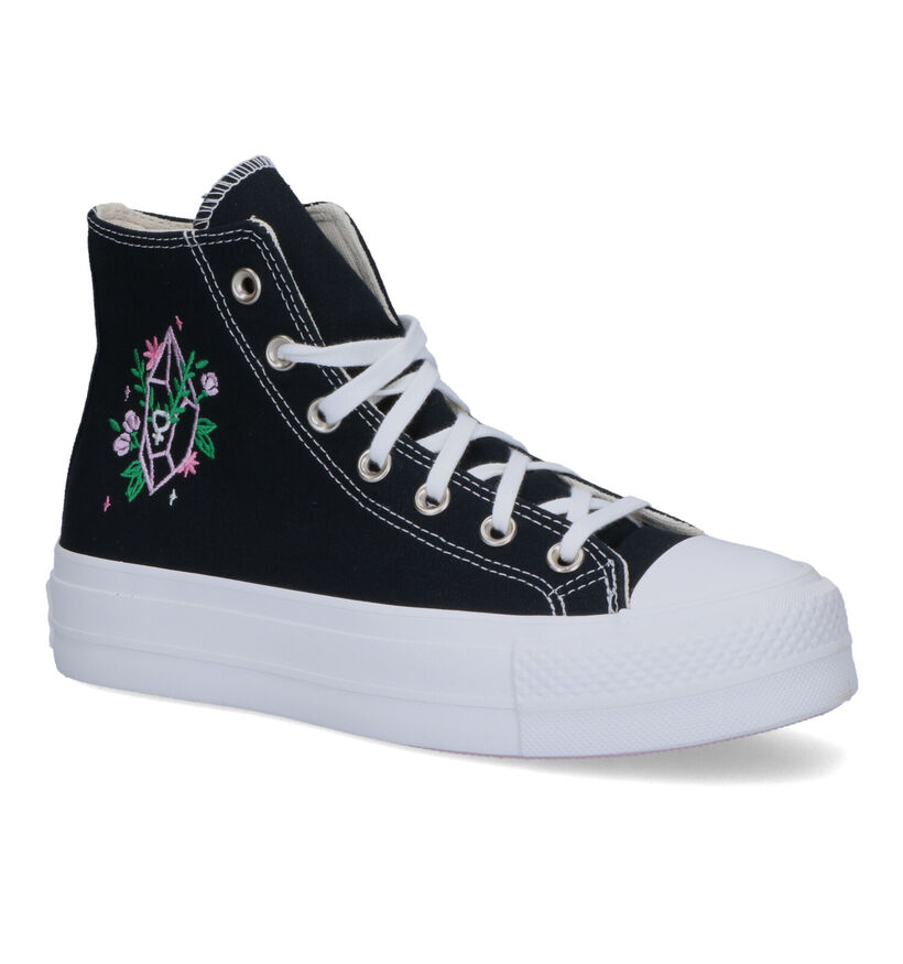Converse Chuck Taylor AS Lift Crystal Energy Ecru Sneakers in stof (312451)