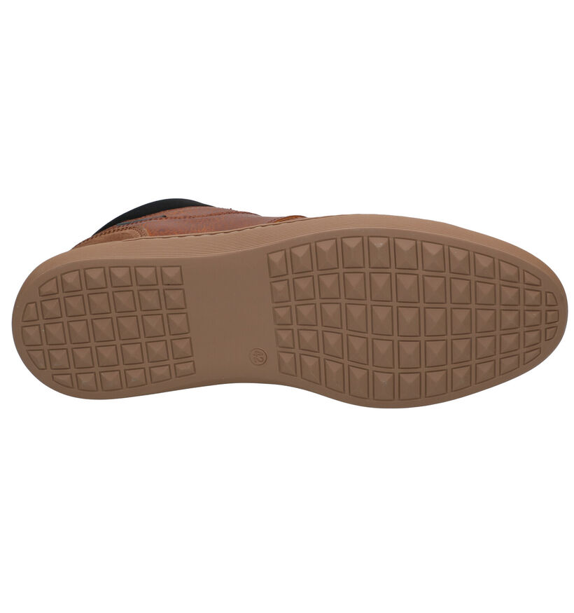 Bullboxer Cognac Hoge Schoenen in leer (276952)