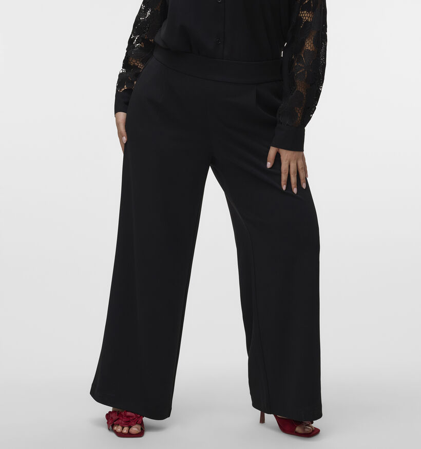 Vero Moda Curve Zamira Zwarte Broek L32 voor dames (364695)