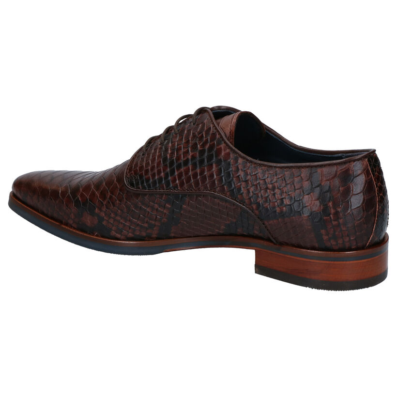 Via Borgo Chaussures classiques en Marron en cuir (273001)