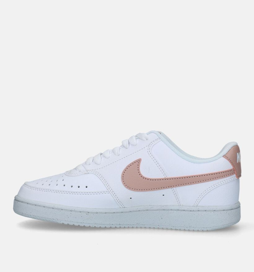 Nike Court Vision Baskets en Blanc pour femmes (324614)