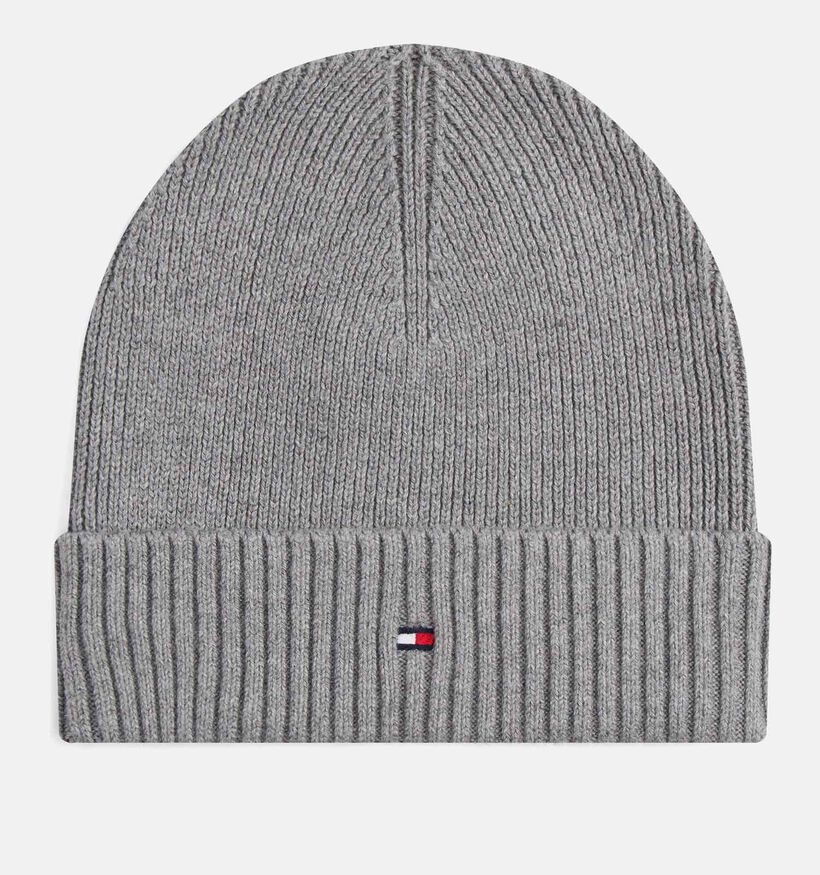 Tommy Hilfiger Flag Bonnet en Gris pour femmes, hommes (362648)