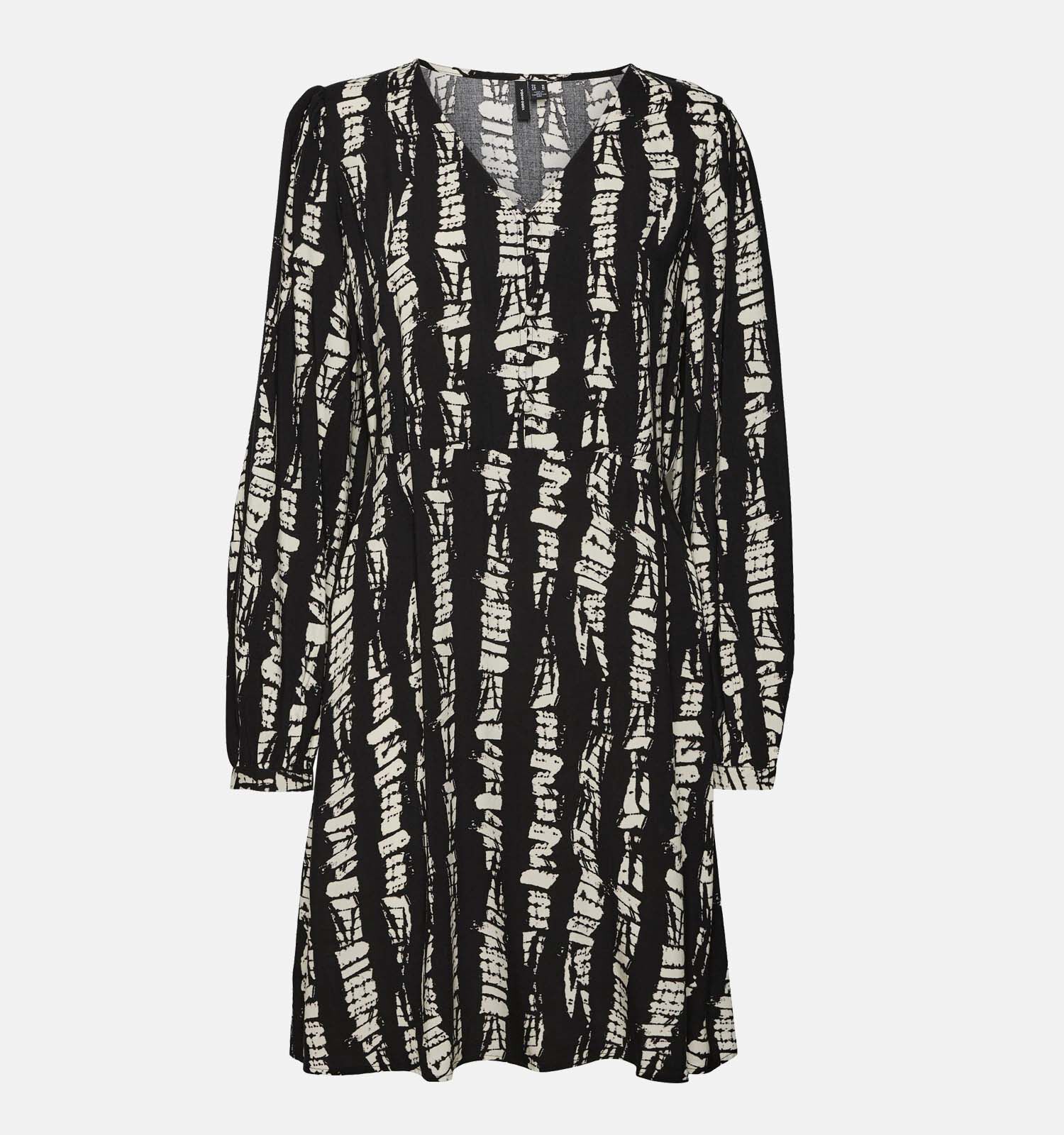 Vero Moda Cevi Zwarte A lijn jurk Dames Kleedjes Online op TORFS.BE