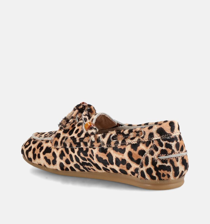 Poelman Chaussures bateau en Marron pour femmes (386176)