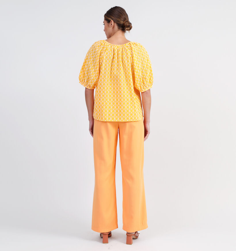 comma casual identity Blauwe Blouse (327272)