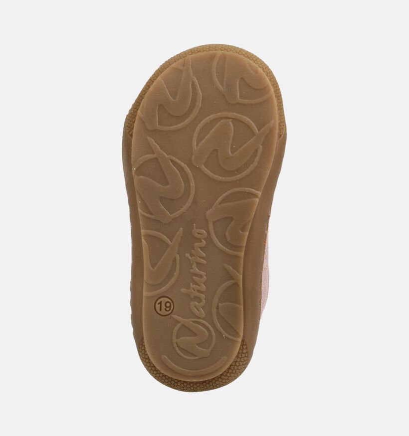 Naturino Corkel VL Roze Babyschoenen voor meisjes (380159) - geschikt voor steunzolen