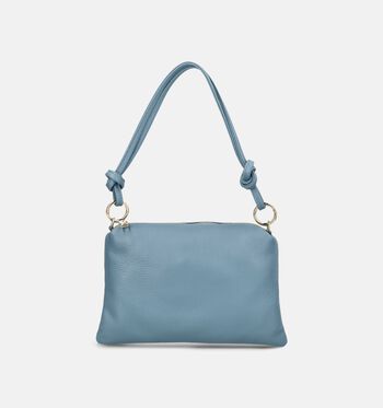 Via Limone Schoudertassen Wit/Blauw