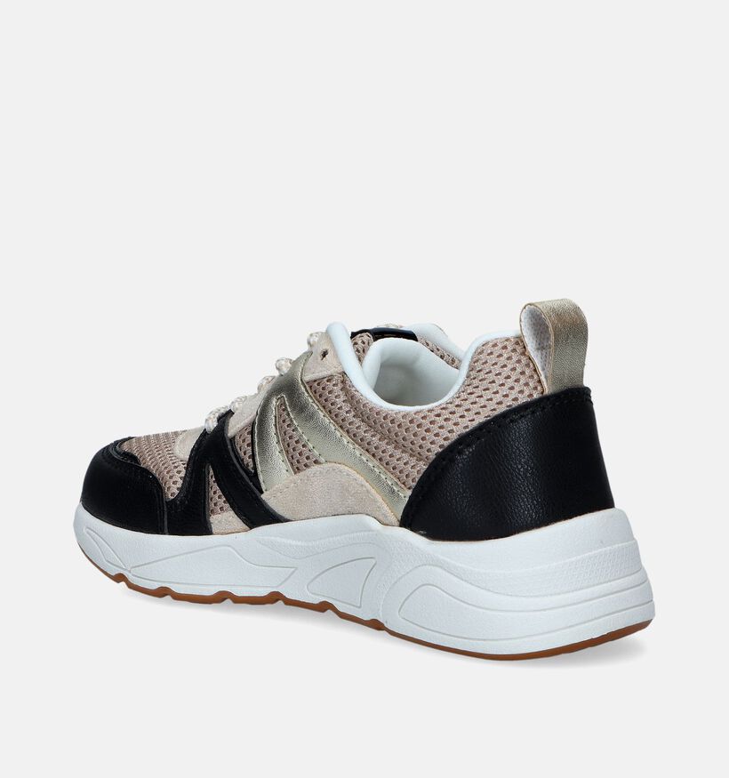 Posh by Poelman Beige Sneakers voor meisjes (353602) - geschikt voor steunzolen