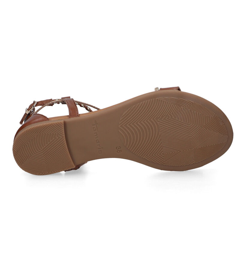 Tamaris Sandales plates en Marron pour femmes (322235)