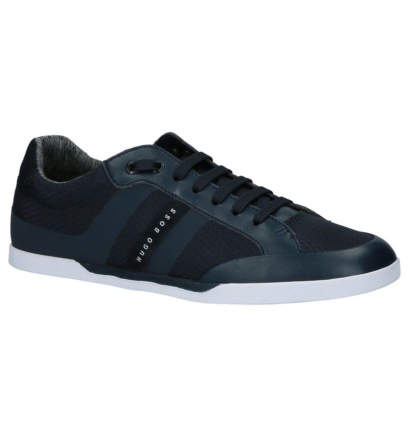 Casual Schoenen met Veter Blauw Hugo Boss Shuttle Ten Tech in kunstleer (208935)