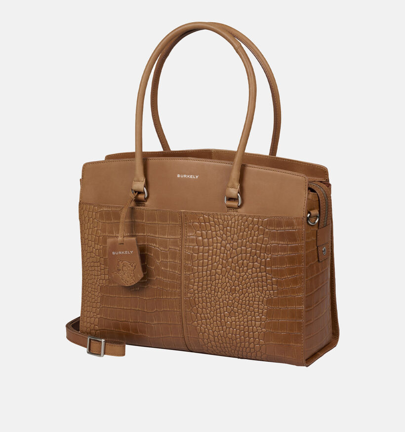 Burkely Sac pour ordinateur portable en Cognac pour femmes (337852)