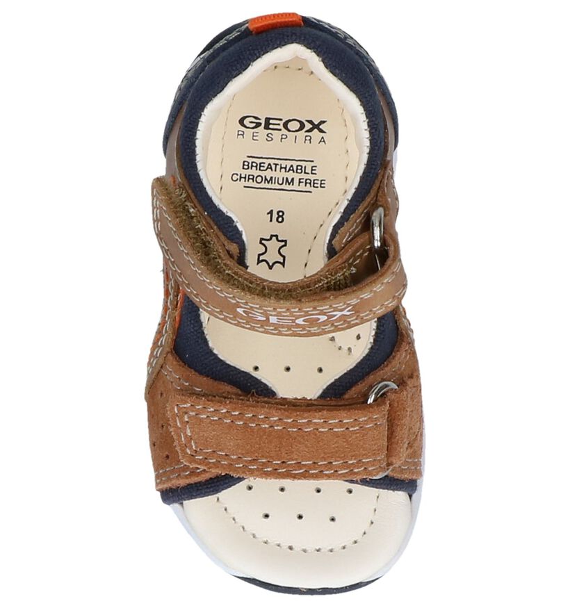 Geox Sandales pour bébé en Marron en cuir (245012)