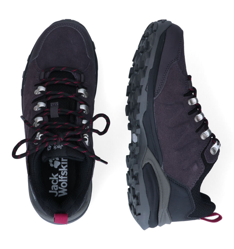 Jack Wolfskin Refugio Texapore Chaussures de randonnée en Brun pour femmes (302176) - pour semelles orthopédiques