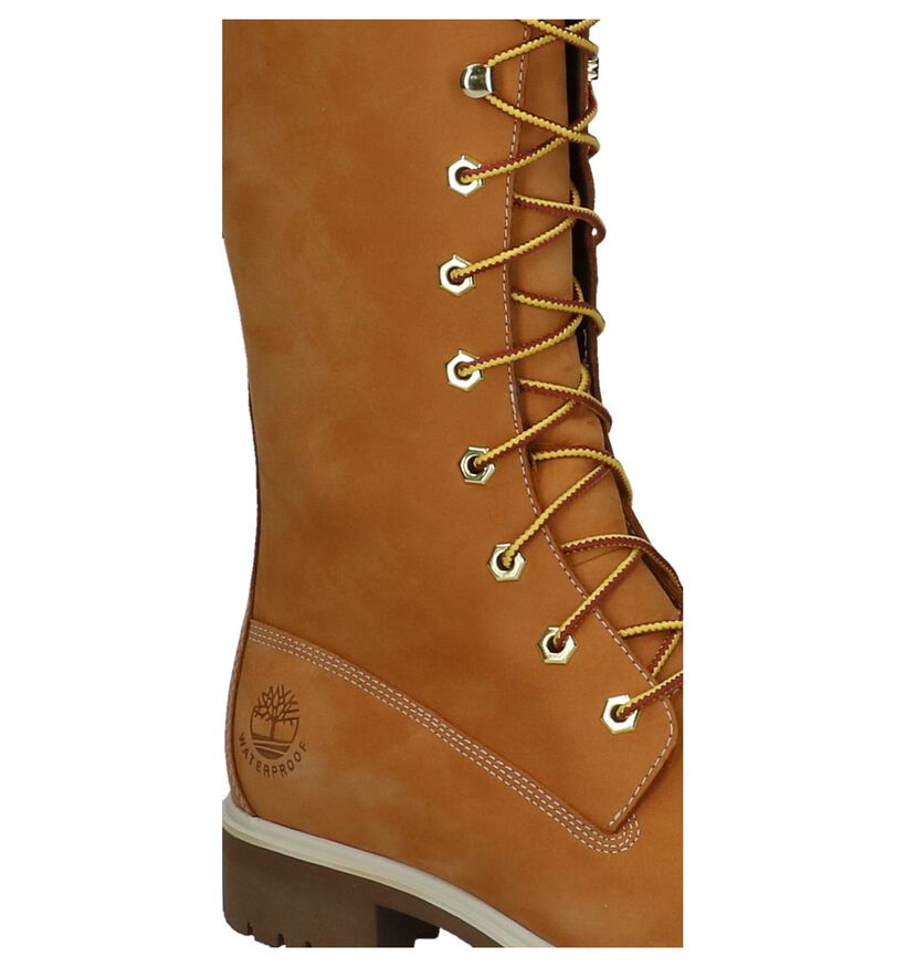 Timberland Premium 14" Waterproof Naturel Lange Laarzen in nubuck (222517)