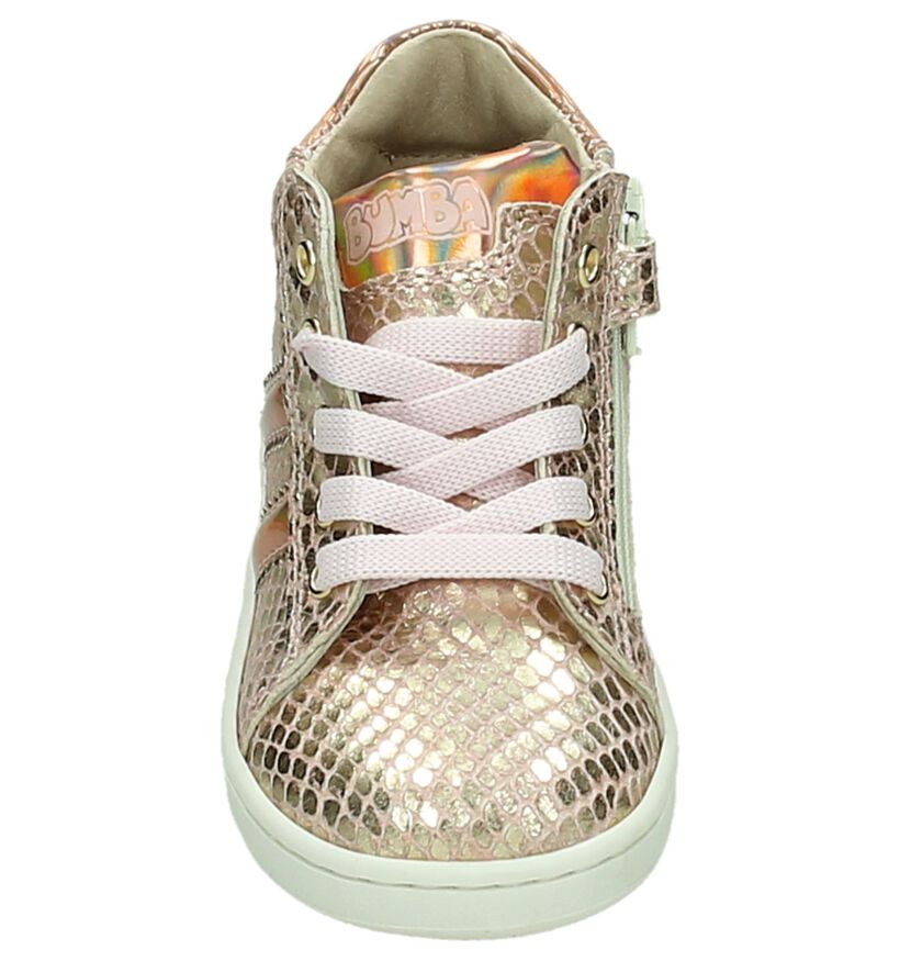 Bumba Rose Gold Babyschoentjes in leer (170446)