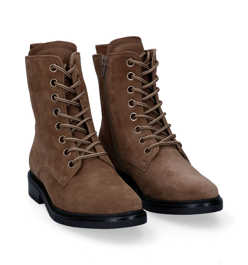 Gabor OptiFit Bruine Boots in daim (297830)