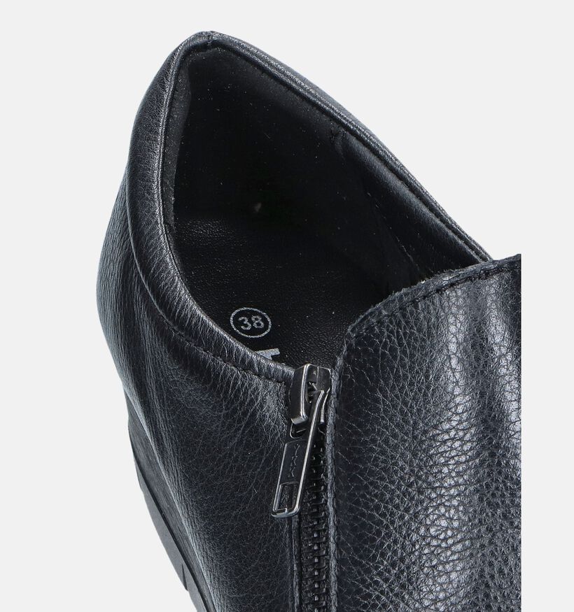 Hush Puppies Makila Chaussures zippé en Noir pour femmes (346849)
