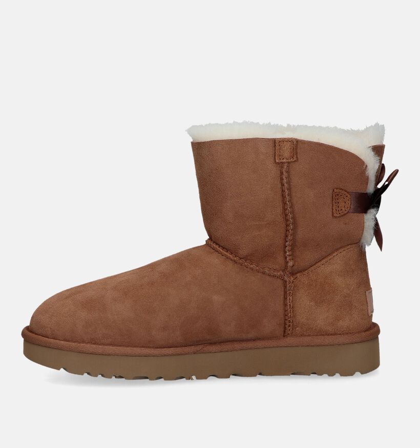 UGG Mini Bailey Bottes en Cognac pour femmes (329261)