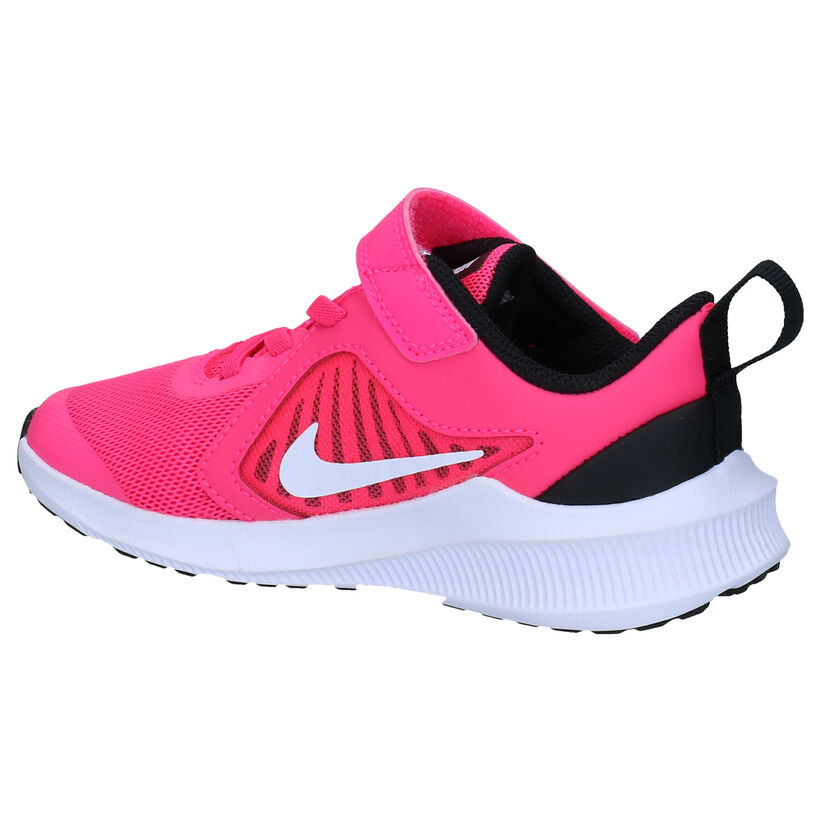 Nike Downshifter 10 PS Roze Sneakers in stof (277542)