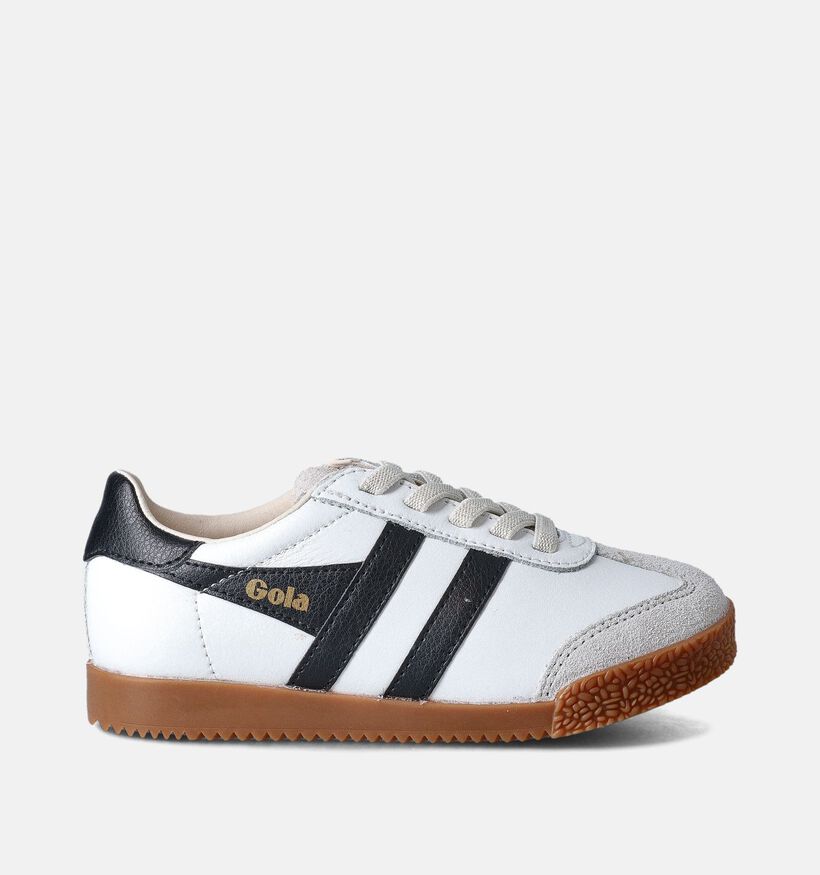 Gola Elan Leather Witte Sneakers voor jongens, meisjes (352368)