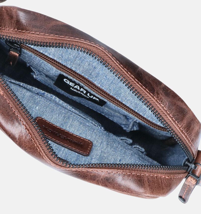 Maverick Sac à bandoulière en Marron pour hommes (365799)