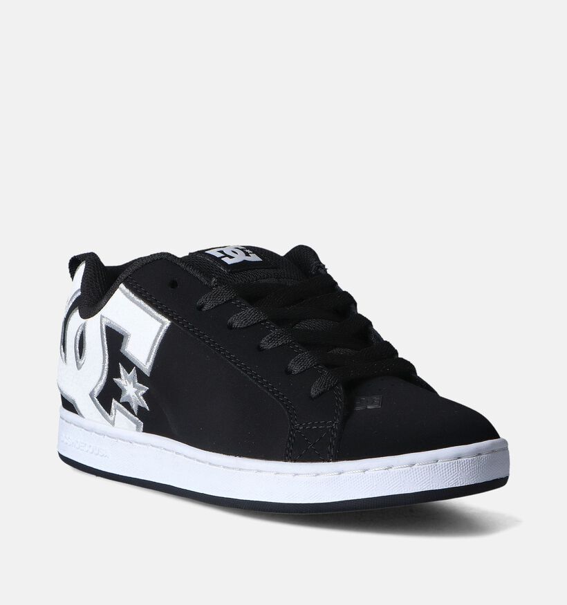 DC Shoes Court Graffik Baskets de skate en Noir pour femmes (350829)