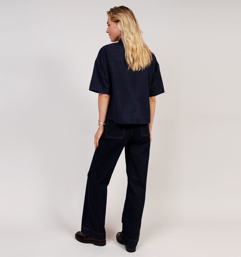 Vila Henna Donkerblauw Hemd voor dames (366139)