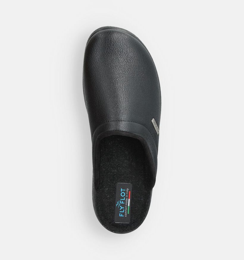 Fly Flot Pantoufles Confort en Noir pour hommes (365488)