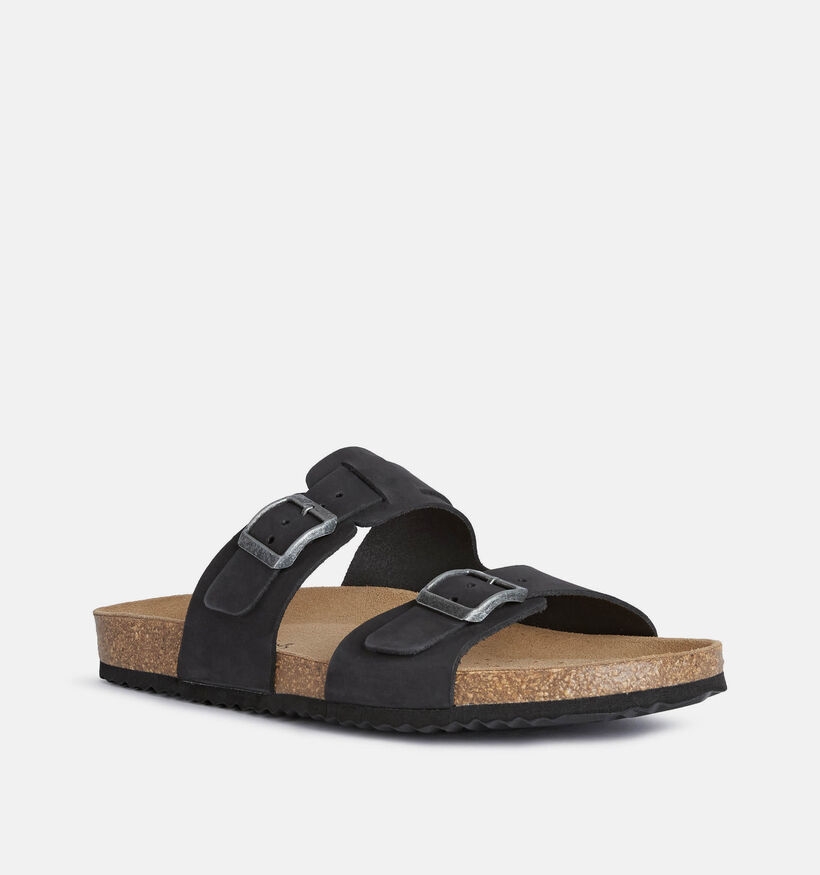 Geox Ghita Nu-pieds en Noir pour hommes (369110)