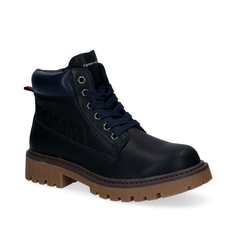 Tommy Hilfiger Cognac Bottines voor jongens (295413)