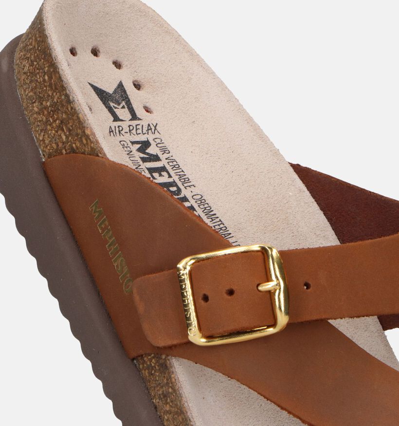 Mephisto Helen Gognac Teenslippers voor dames (354280)
