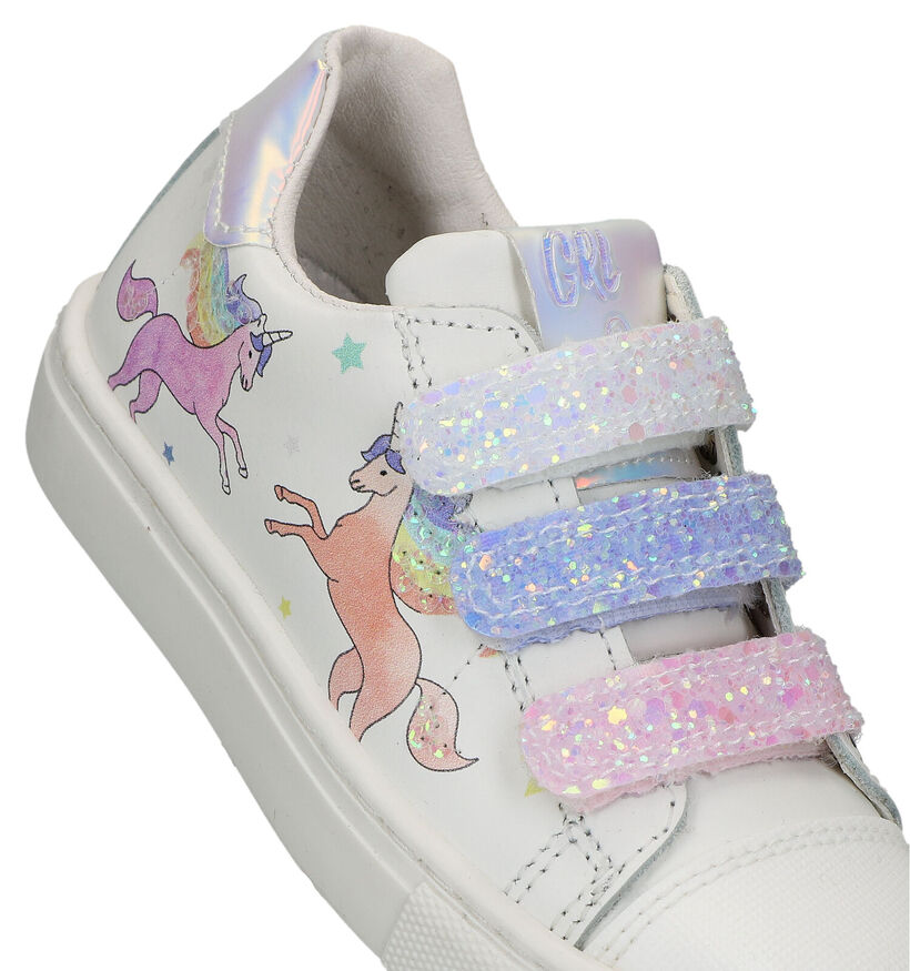 Little David Felice Witte Sneakers voor meisjes (323850) - geschikt voor steunzolen