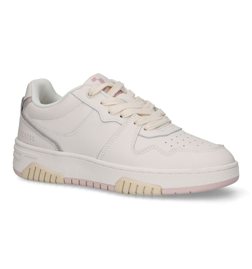 Safety Jogger Lifestyle Witte Sneakers in leer (322400)