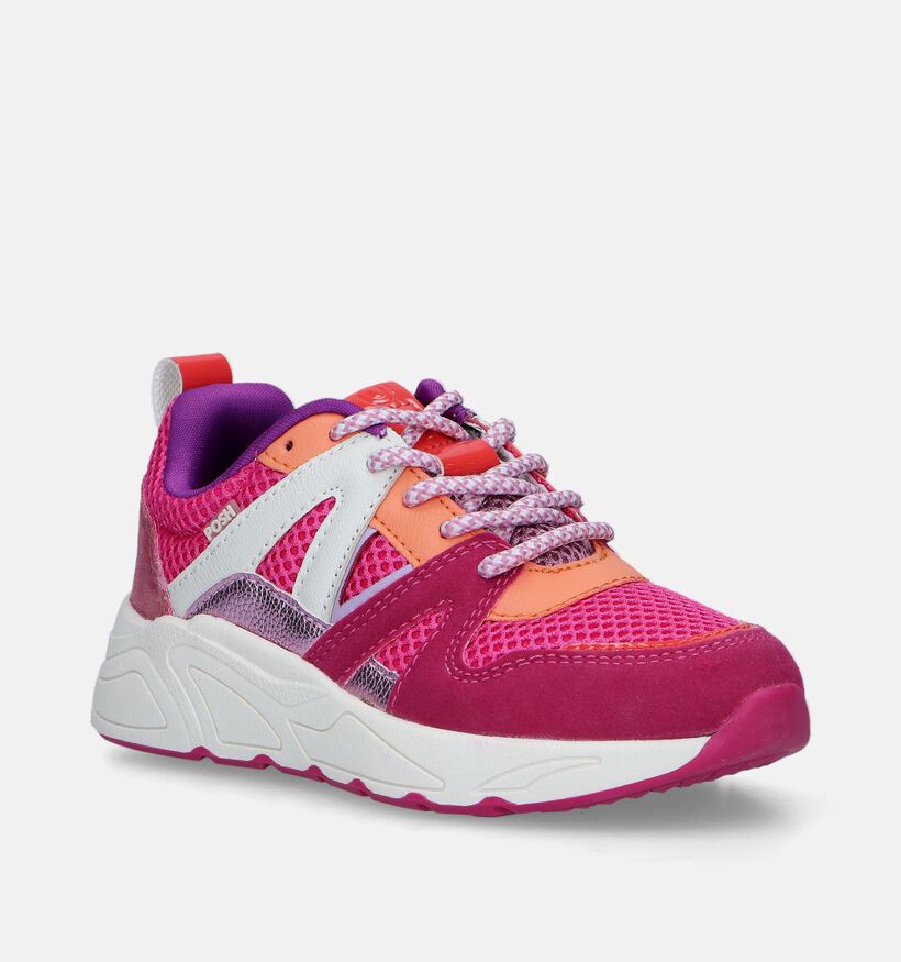 Posh by Poelman Fuchsia Sneakers voor meisjes (345367)